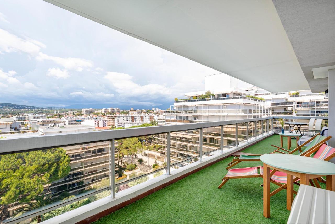 Coup De Coeur! Vue Mer! Terrasse Dangle! Antibes Exterior photo