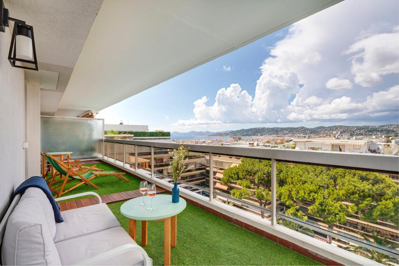 Coup De Coeur! Vue Mer! Terrasse Dangle! Antibes Exterior photo