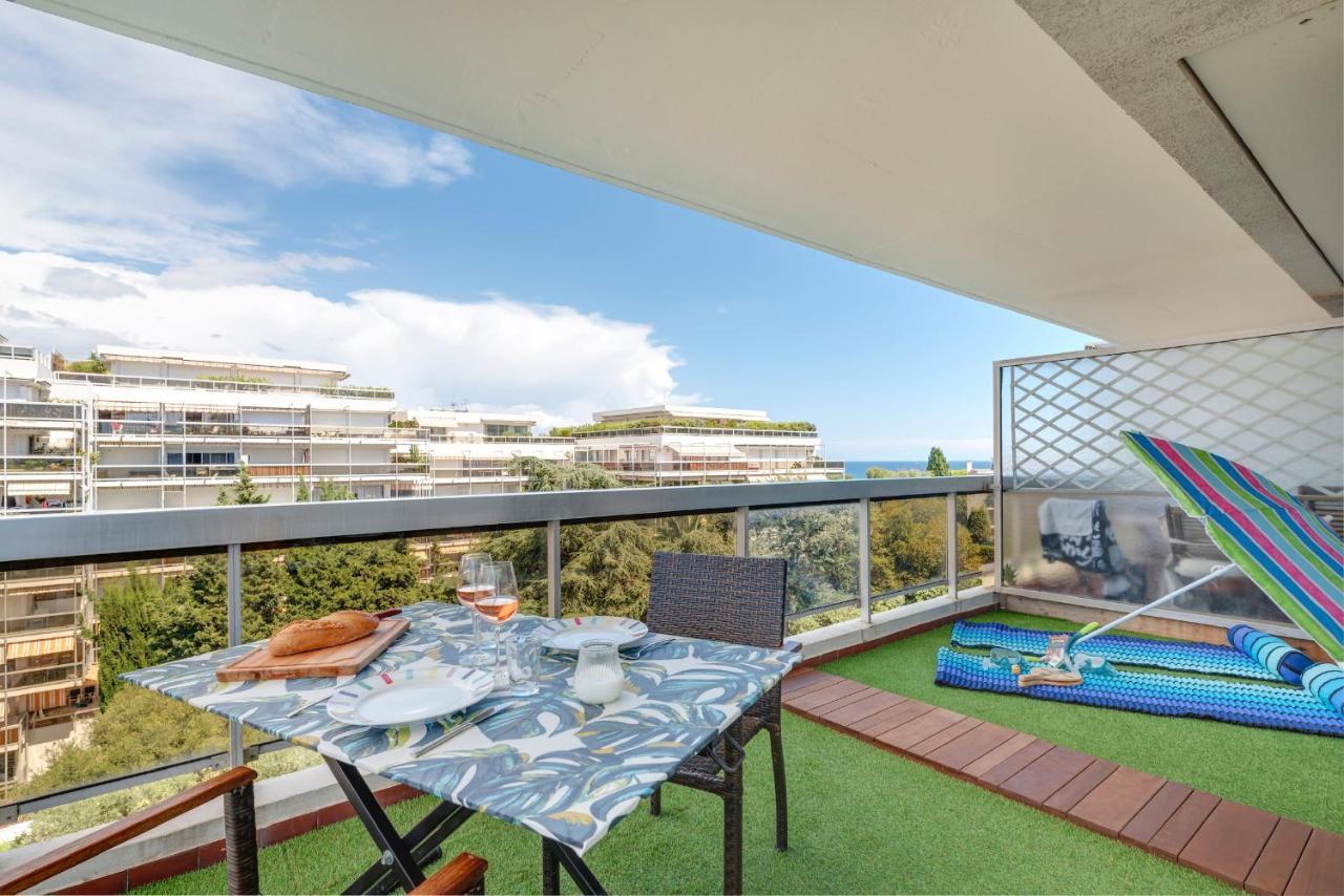 Coup De Coeur! Vue Mer! Terrasse Dangle! Antibes Exterior photo
